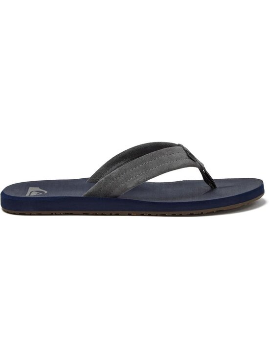 Men\'s Grey Blue Suede Flip Flops Arch Support Athletic Sandals Thong Casual main image 5